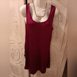 Xhilaration Fuschia Tank Dress